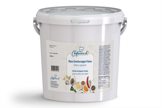 Klare Gem&amp;#252;sesuppe Pulver, 5kg