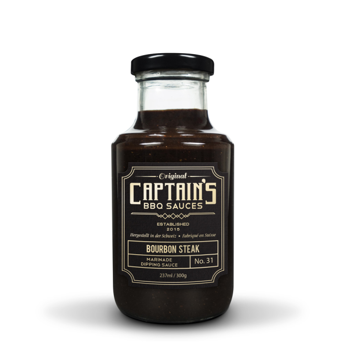 Captains BBQ - Bourbon Steak Sauce, 300g