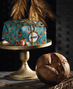 Muzzi Panettone Marrons Glaces Animalier 750gr